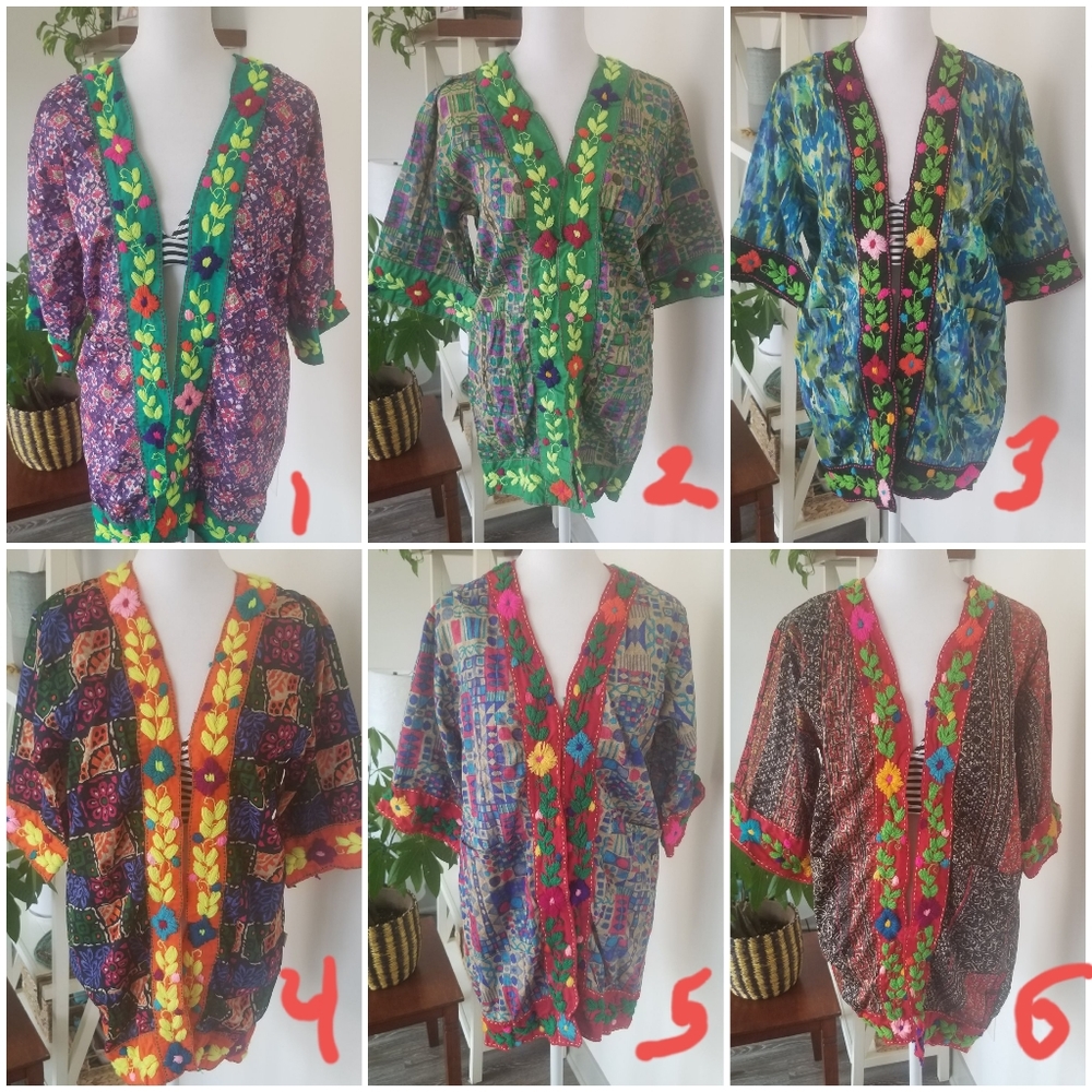 Printed Cotton Coverup